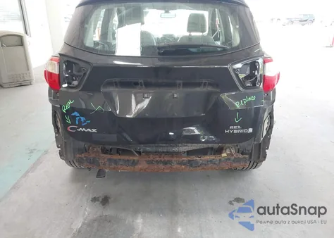 2013 Ford C-Max Hybrid Sel z USA, uszkodzony, nr VIN 1FADP5BU8DL522394